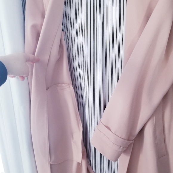 DR2 pink overcoat jacket trenchcoat - Picture 8 of 8